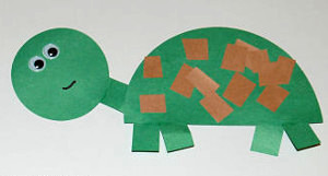 Friendly Paper Turtle