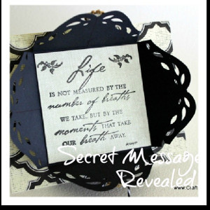 Secret Message Greeting Card