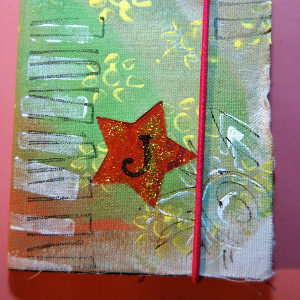 Crafty Canvas Notebook Cover Crafty Canvas Notebook Cover