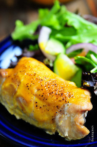 3 Ingredient Honey Mustard Chicken