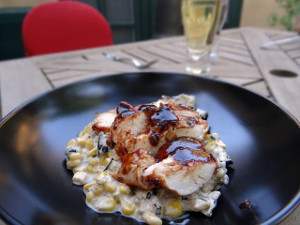 Chicken with Beer BBQ Sauce