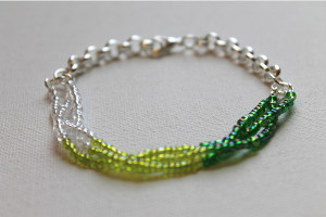 Multstrand Ombre Bracelet