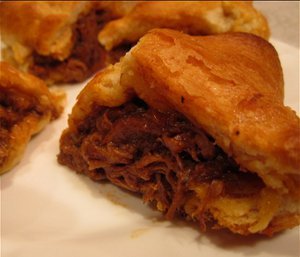BBQ Beef Golden Pockets
