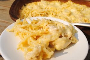 Make Ahead Chicken Tetrazinni