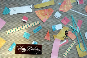 Groovy Greeting Card Collage