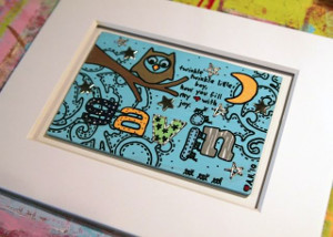 Personalized Nursery Wall Art