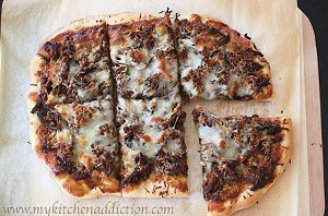 Carolina Style Pulled Pork Pizza