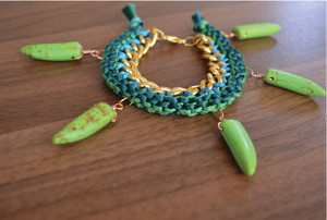 Toothy Box Braid Bracelet