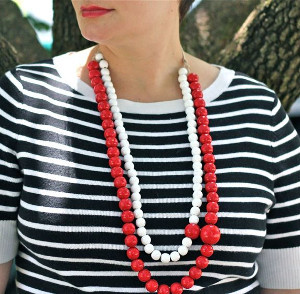 Big and Easy Beaded Necklace