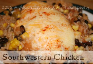 Sassy Southwestern Chicken Bake