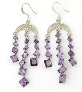 Crescent Cascade Earrings