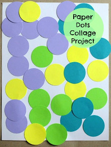 Perfect Paper Dots Collage