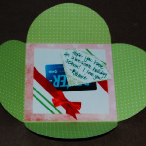 Christmas Gift Card Holder