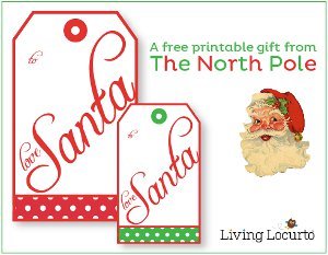 Love, Santa Gift Tags