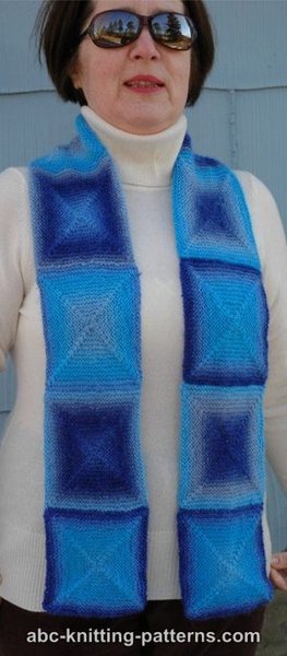 Chilly Ice Cube Scarf