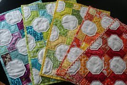Scrappy Rainbow Placemats
