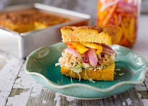 Cola BBQ Chicken Sandwiches