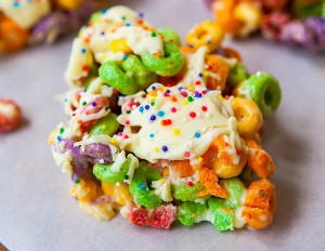 Malibu Rum Fruit Loop Treats