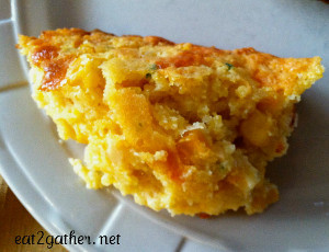Spiced-Up Corn Casserole