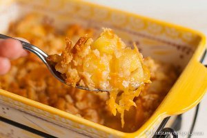 Hot Pineapple Ritz Casserole