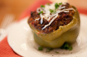 Make Ahead Simple Stuffed Peppers