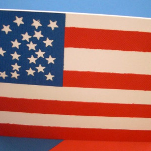 Star Spangled Greeting Card Star Spangled Greeting Card