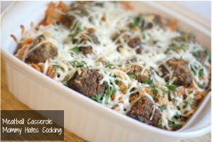 Easy Meatball Casserole