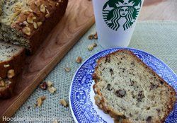 Copycat Starbucks Banana Walnut Bread