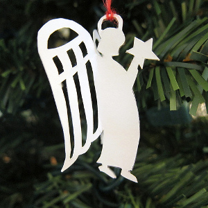 Easiest Paper Angel Ornament