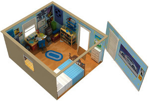 Andy's Room Diorama