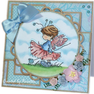 Glitter and Fairy Dust Card