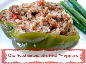 Old Fashioned Stuffed Bell Peppers Old Fashioned Stuffed Bell Peppers