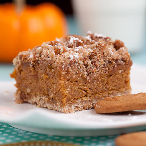 Blissful Biscoff Pumpkin Bars