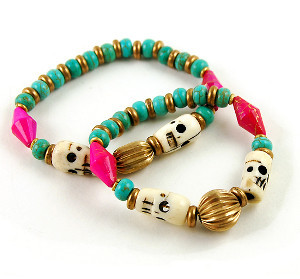 Simple Skull Bracelet