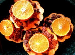 Cran-Orange Acorn Squash