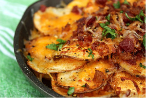 Loaded Skillet Potatoes