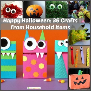 Download Free Happy Halloween 49 Crafts From Household Items Allfreekidscrafts Com PSD Mockup Template