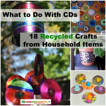 What to Do With CDs: 18 Recycled Crafts from Household Items