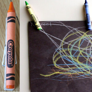 Crayon Clothespins
