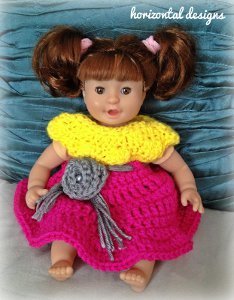 crochet baby doll dress