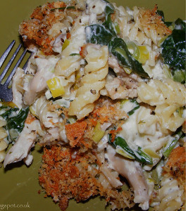 Creamy Chicken Pasta Bake