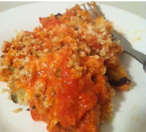 Skinny Eggplant Parmesan