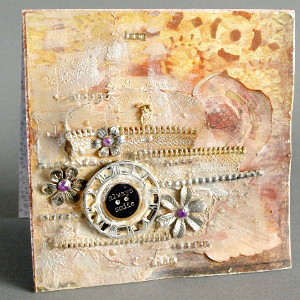 Easy Mixed Media Card
