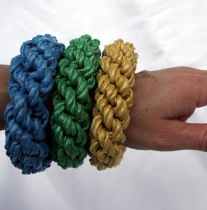 Half-Dollar Color Block Bracelet