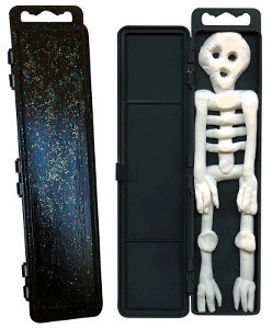 Spooky Clay Skeleton