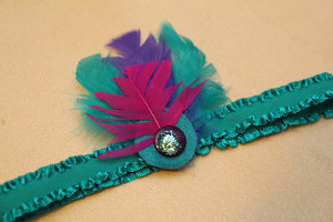 Feathered Flapper Headband