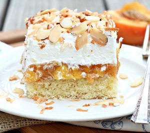 Better Than Anything Peach Cake