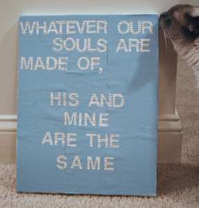 Notably Quotable Layered Sign