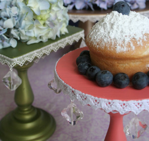 Jeweled Cake Stand