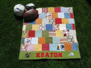 All Star Baby Boy Quilt